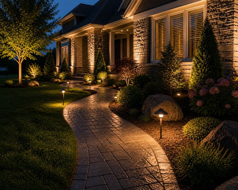 Pathway Lights Installation in Heber City, UT